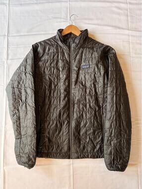 Patagonia Nano Puff Jacket - Mens - Size M - Forge Grey